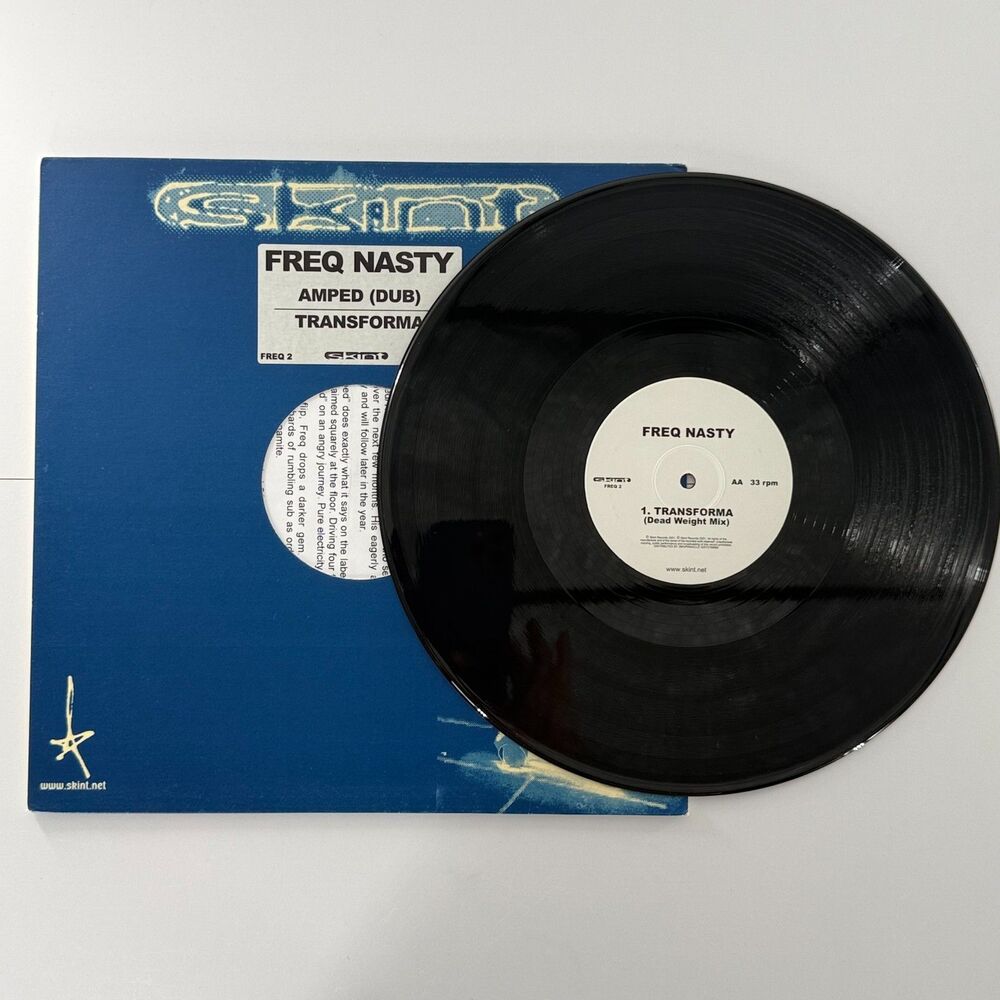 Freq Nasty Transforma 12” Vinyl 2001 UK Skint FREQ2 Breakbeat #77